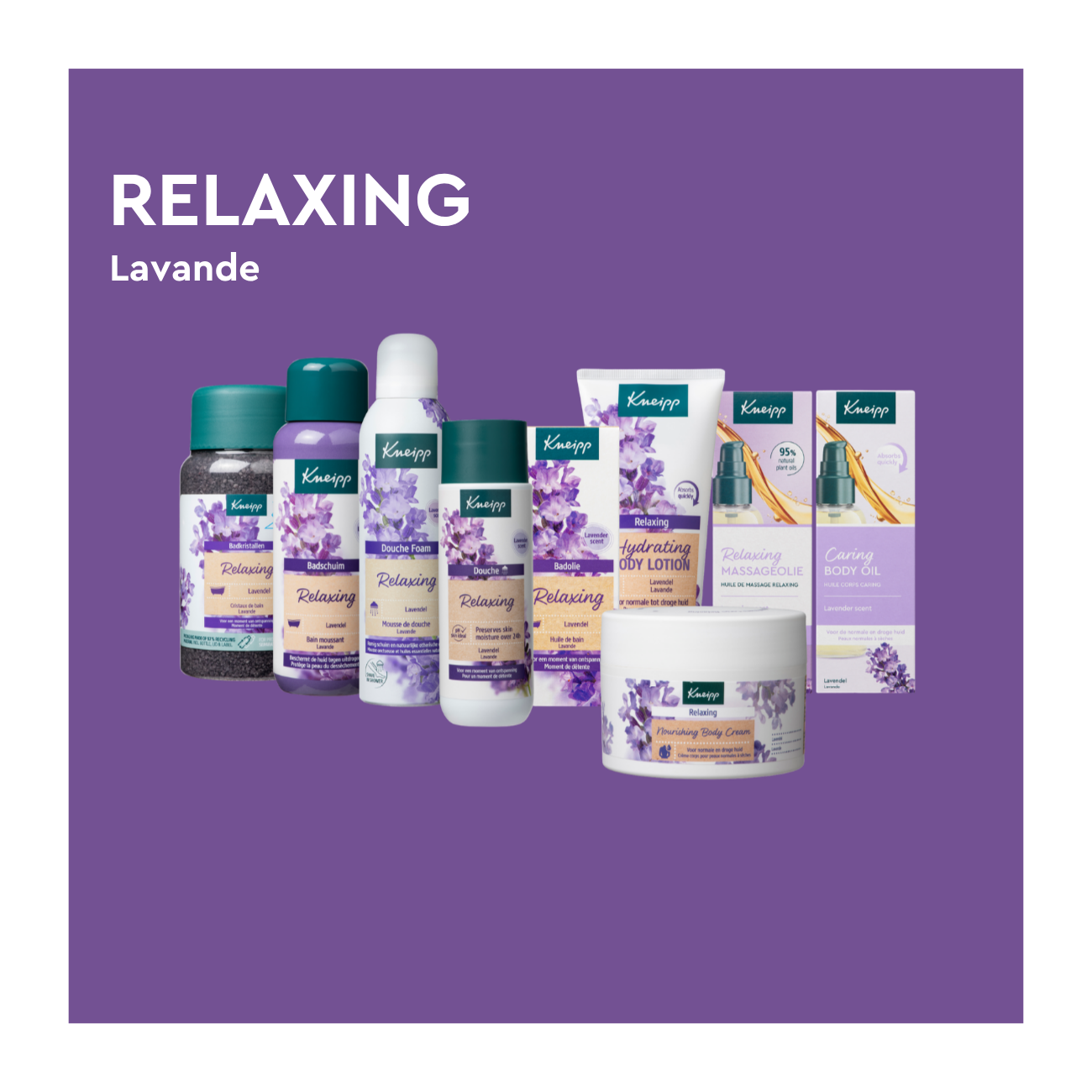 Produits de la collection Relaxing